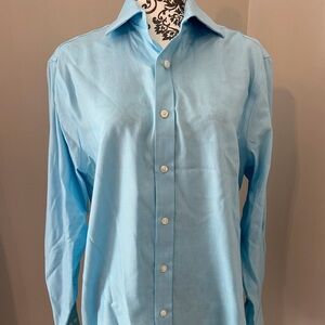 Michael Kors blue dress shirt